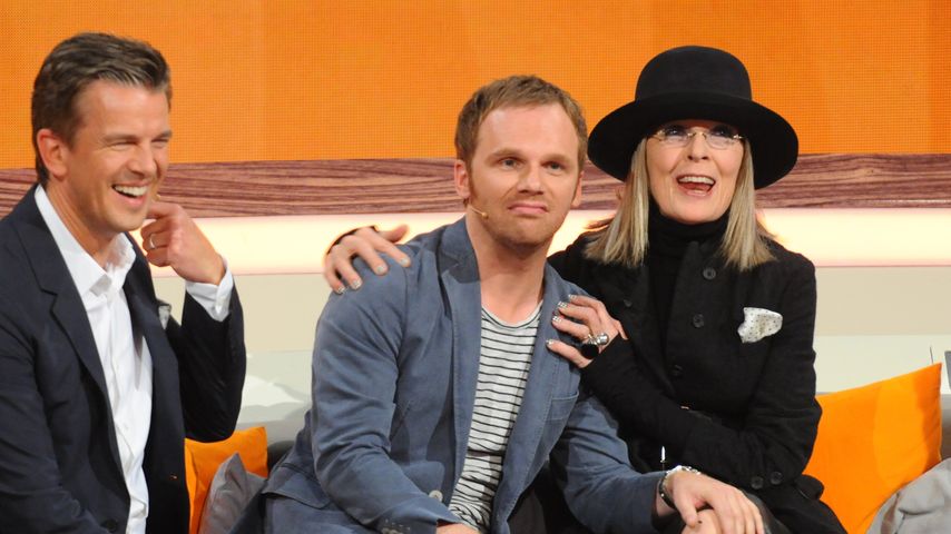 Markus Lanz, Diane Keaton und Ralf Schmitz