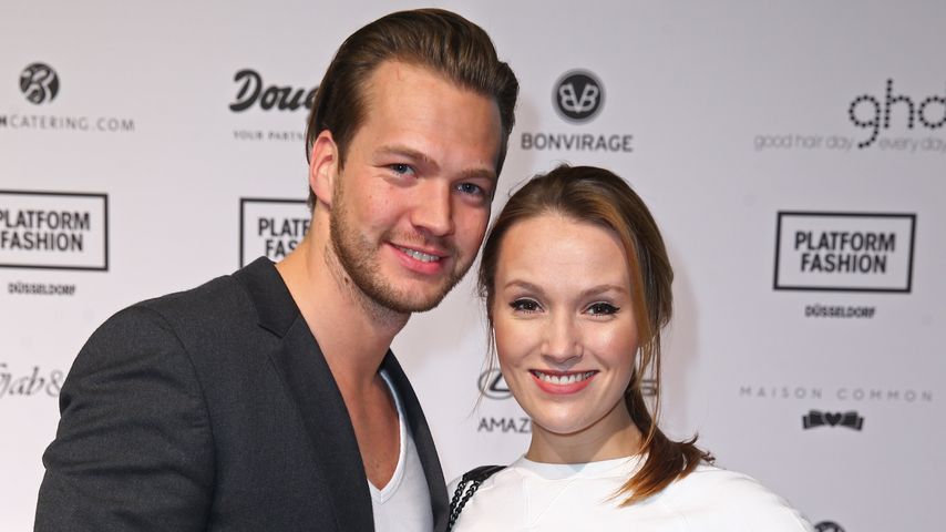 Marvin Albrecht und Anna Hofbauer bei Platform Fashion in Düsseldorf