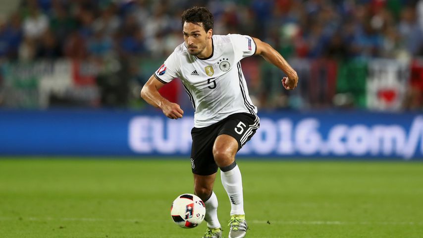 Mats Hummels beim Spiel Deutschland gegen Italien 2016