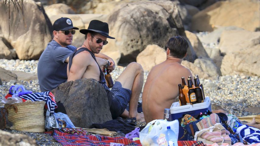 Matt Damon und Chris Hemsworth in Byron Bay (Australien)
