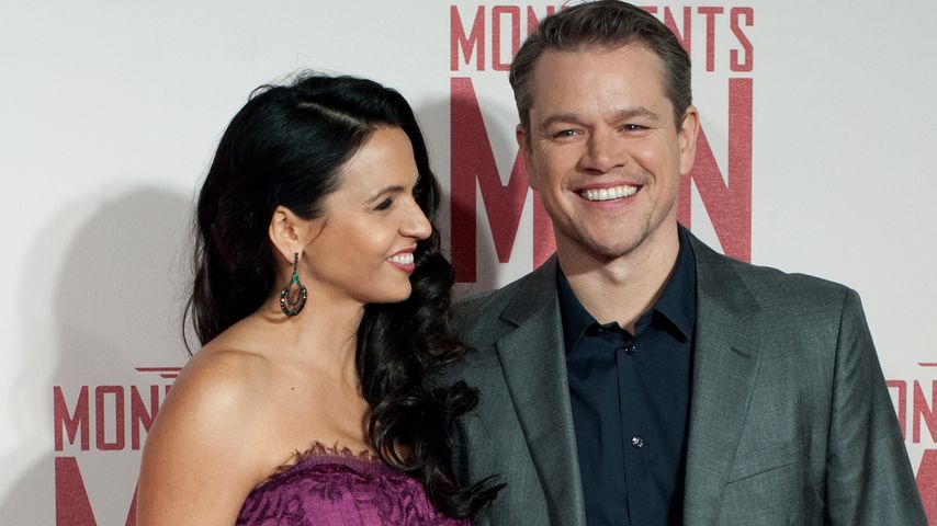 Matt Damon und Luciana Barroso