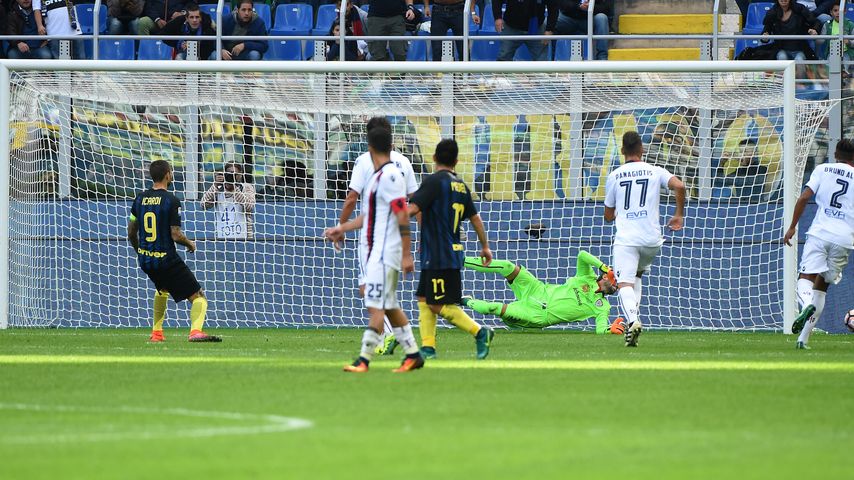 Mauro Icardi verschießt einen Elfmeter