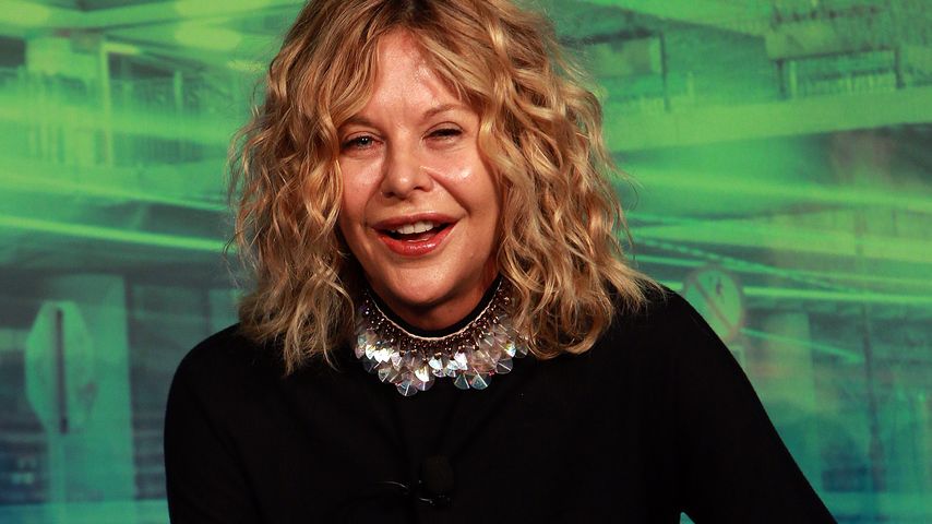 Meg Ryan bei einer Konferenz in New York