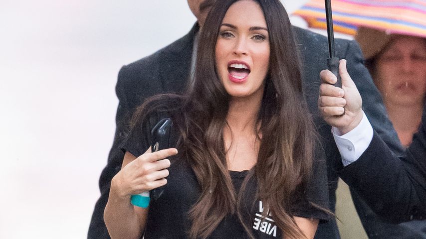 Megan Fox auf dem Weg zu Jimmy Kimmel