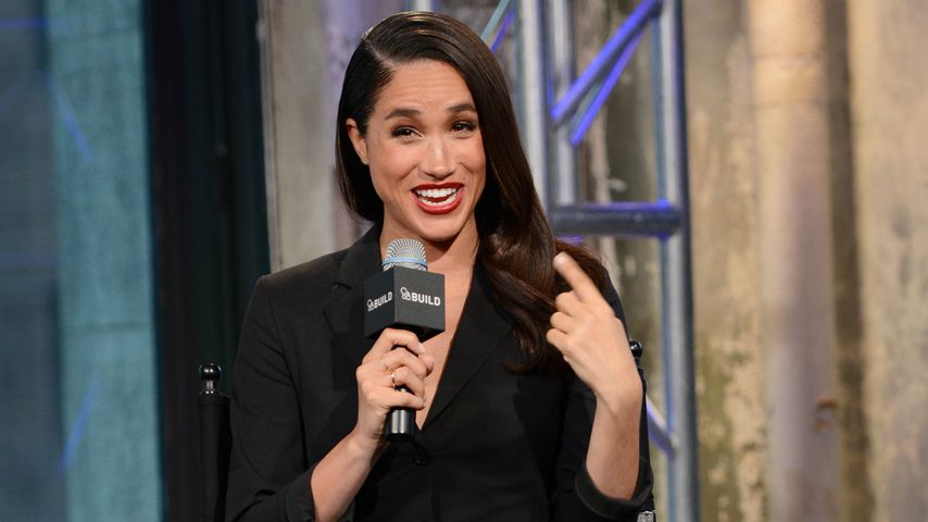 Meghan Markle bei einer Diskussionsrunde zur Serie "Suits" bei AOL in New York