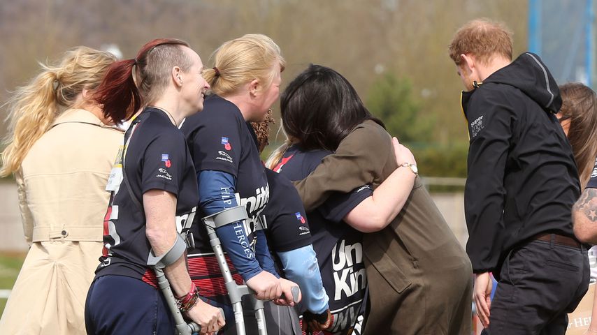 Meghan Markle beim britischen Team der Invictus Games
