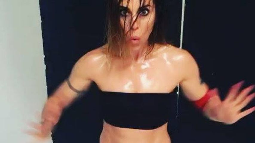 Mel C. beim "Love"-Fotoshooting