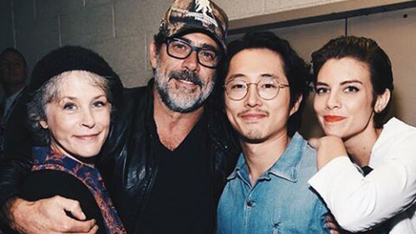 TWD-Cast Melissa McBride, Jeffrey Dean Morgan, Steven Yeun und Lauren Cohan