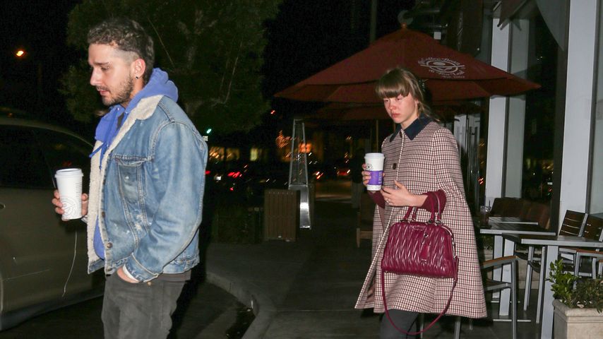 Shia LaBeouf und Mia Goth