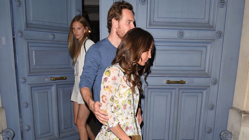 Michael Fassbender und Alicia Vikander in Paris