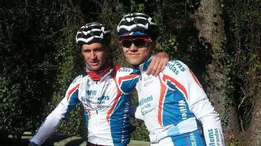 Michael Goolaerts mit einem Kollegen