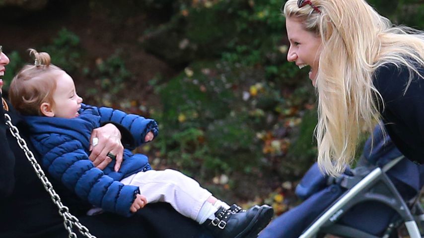 Michelle Hunziker und Sole Trussardi