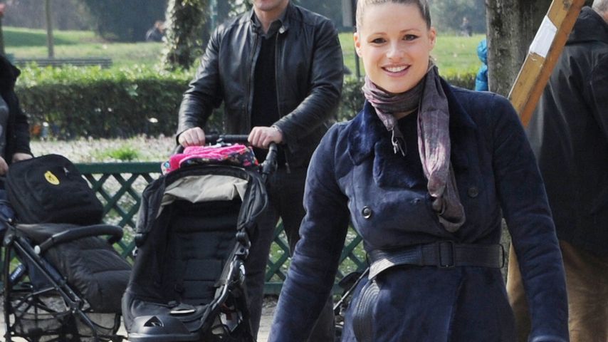 Michelle Hunziker und Sole Trussardi