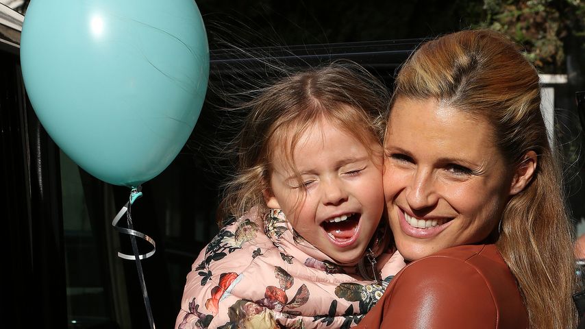 Michelle Hunziker mit Tochter Sole