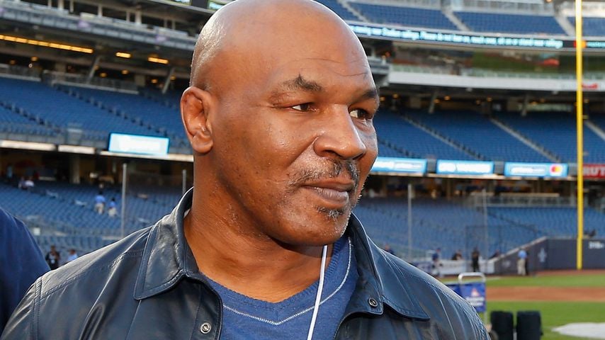 Mike Tyson im Yankee Stadium in New York