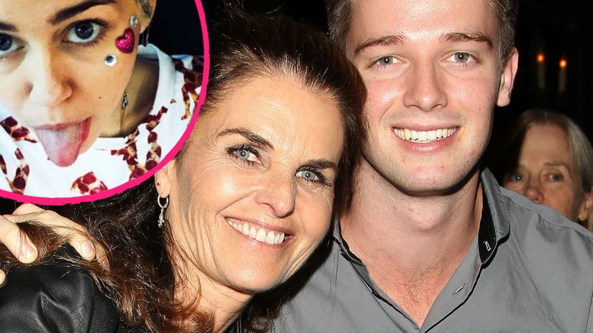 Miley Cyrus, Patrick Schwarzenegger und Maria Shriver