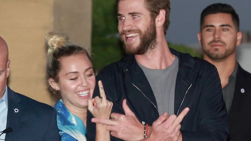Miley Cyrus und Liam Hemsworth in Los Angeles