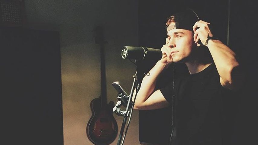 Moritz Garth im Studio