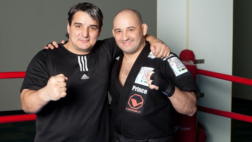 Musa Musalaev beim Training