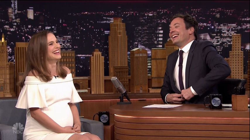 Natalie Portman und Jimmy Fallon