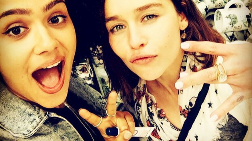 Emilia Clarke und Nathalie Emmanuel