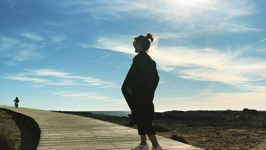 Nazan Eckes im Urlaub auf Mallorca
