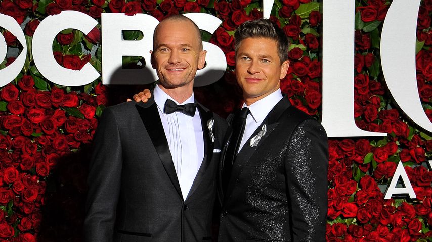 Neil Patrick Harris und David Burtka bei den 70. Tony Awards in New York 2016