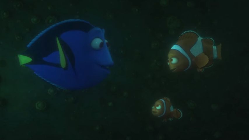 Nemo, Marlin und Dorie in "Findet Dorie"