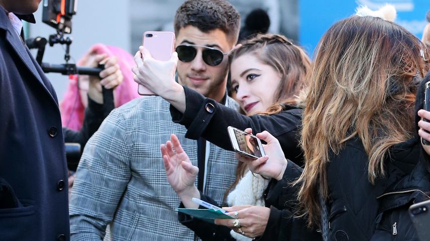 Nick Jonas in New York