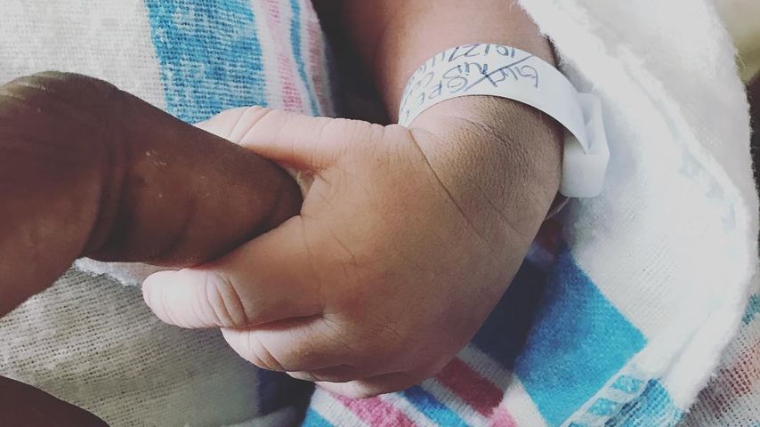 Nick Young und seine Tochter Navi