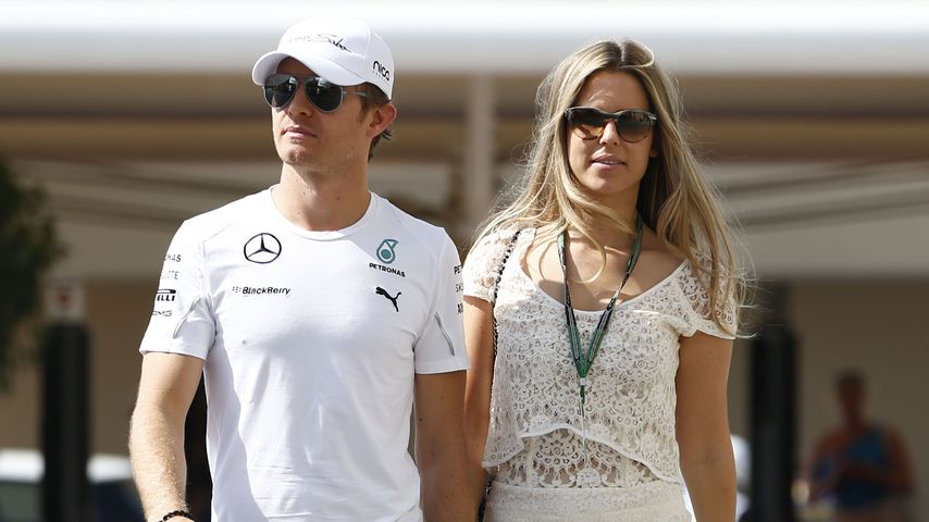 Nico Rosberg und Vivian Sibold