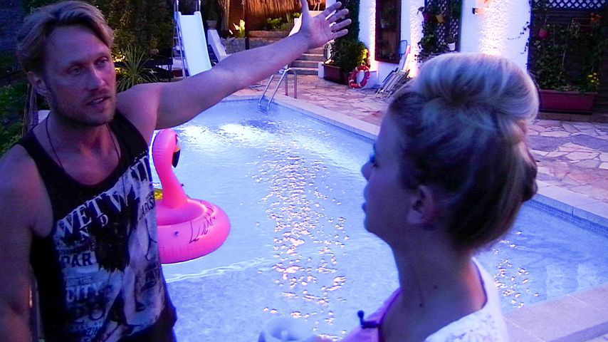 Nico Schwanz und Saskia Atzerodt im Sommerhaus der Stars