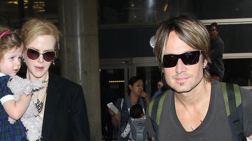 Nicole Kidman und Keith Urban mit den gemeinsamen Töchtern