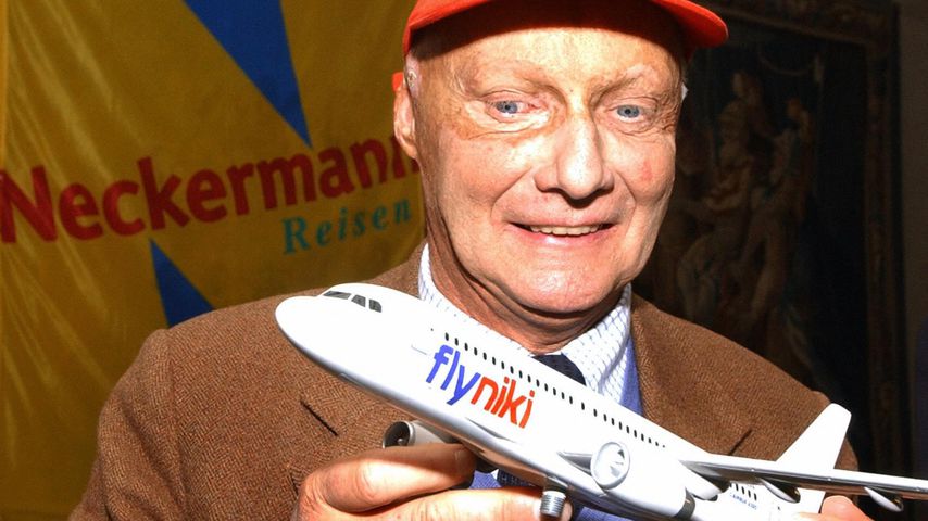 Niki Lauda, ehemaliger Formel-1-Pilot und Unternehmer