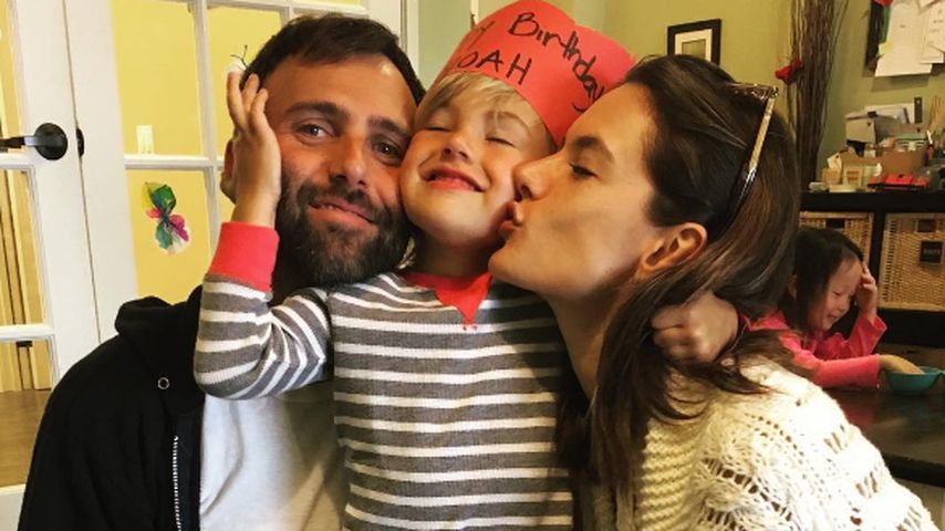 Alessandra Ambrosio, Noah Ambrosio Mazur und Jamie Mazur
