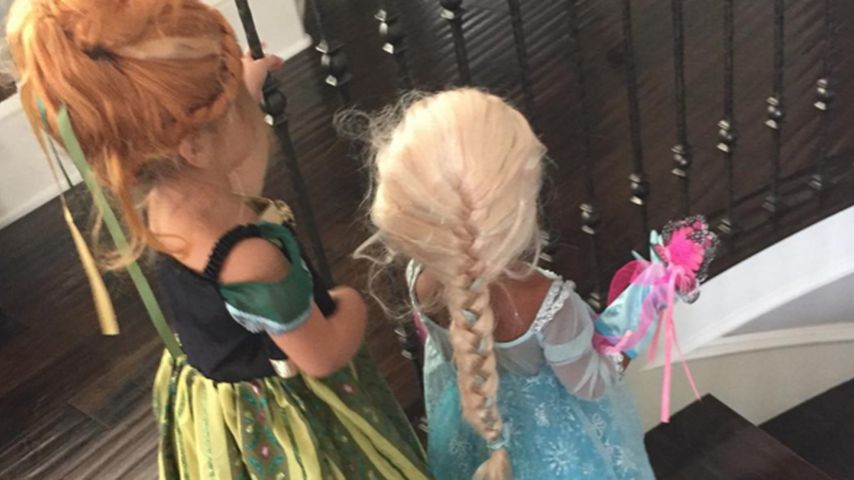 North West verkleidet als "Frozen"-Prinzessin Elsa