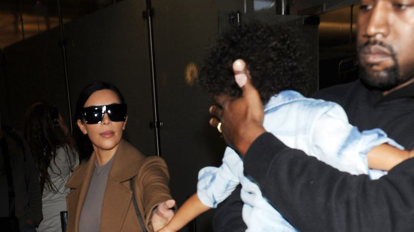 Kim Kardashian, Kanye West und North West