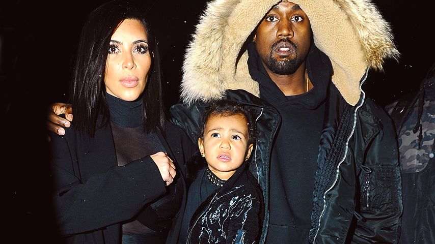 Kim Kardashian, Kanye West und North West