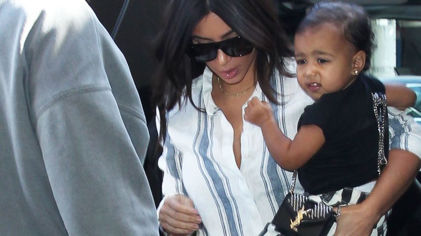 Kim Kardashian, Kanye West und North West
