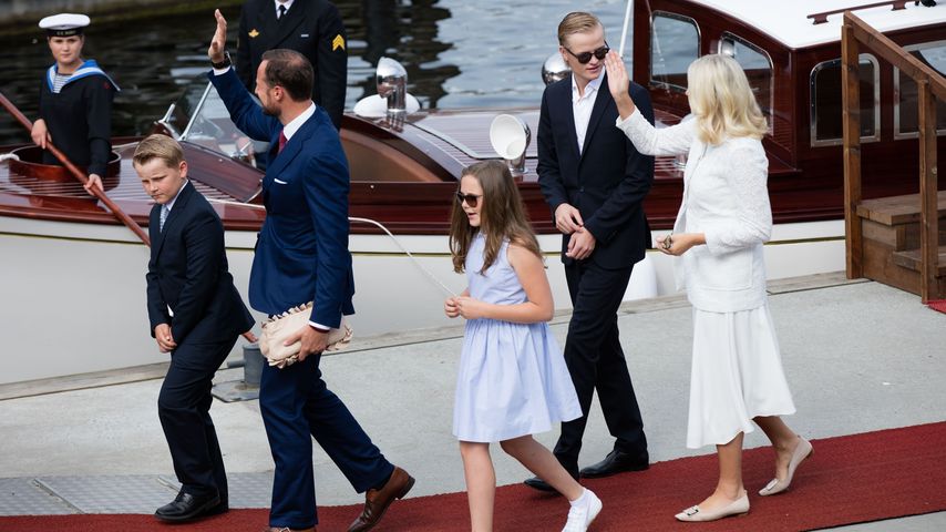 Norwegische Royals in Trondheim