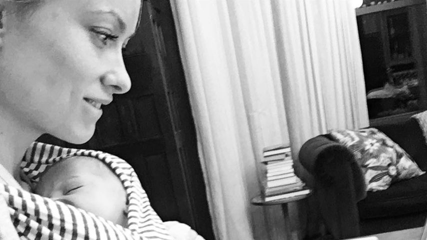Olivia Wilde mit Baby Daisy