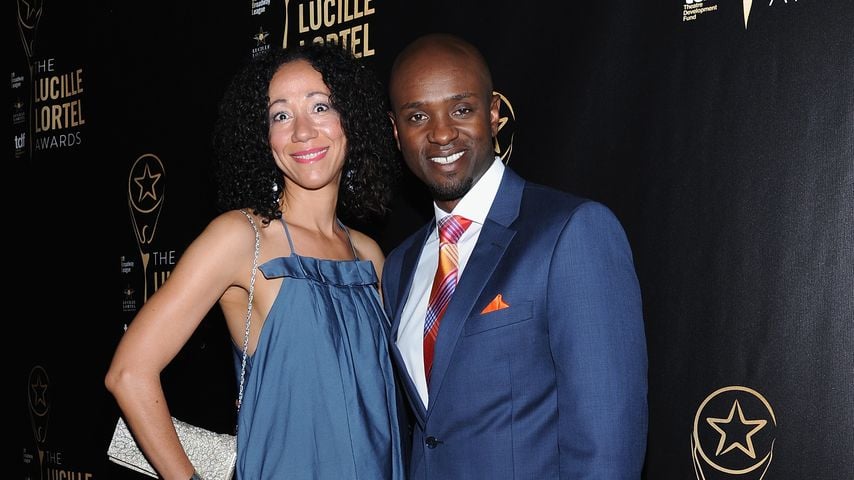 Owiso Odera mit Begleitung beim Lucille Lortel Award