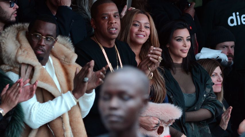 Kim Kardashian, Beyonce, Jay-Z und P. Diddy