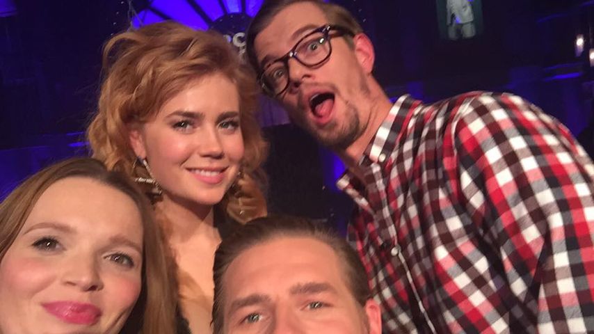 Palina Rojinski, Klaas Heufer-Umlauf, Joko Winterscheidt und Karoline Herfurth
