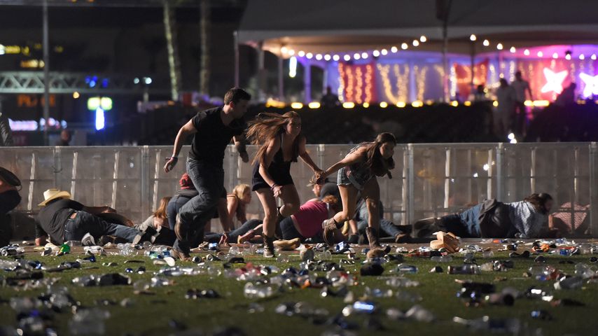 Panik auf dem Route 91 Festival in Las Vegas