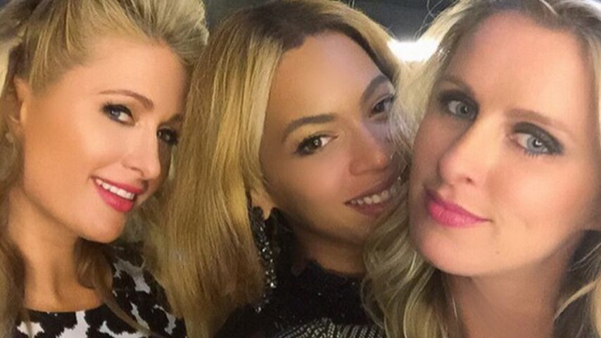 Beyonce, Paris Hilton und Nicky Hilton
