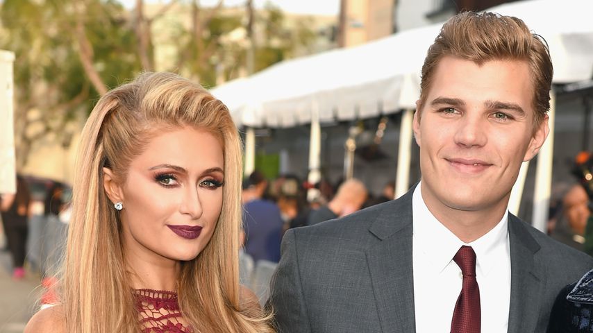 Paris Hilton und Chris Zylka bei einer Premiere in Hollywood