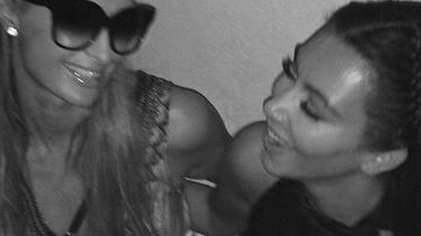 Kim Kardashian und Paris Hilton