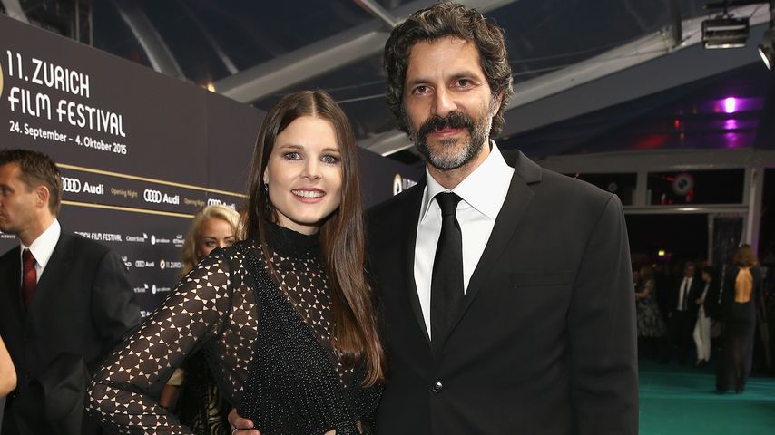 Pasquale Aleardi mit seiner Petra beim Zürich Filmfestival 2015