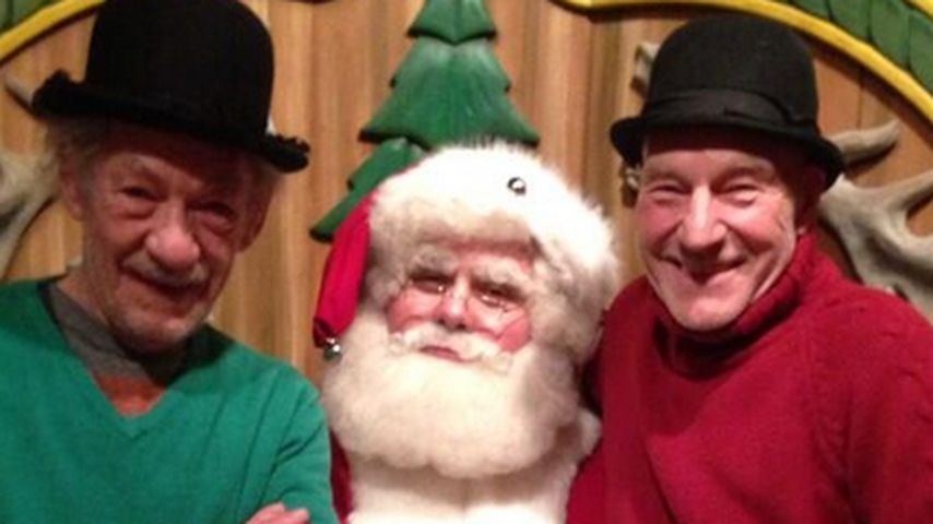 Patrick Stewart und Ian McKellen
